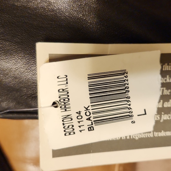 Proshield Signature Collection Mens Leather Jacket LARGE NWT - Picture 7 of 7